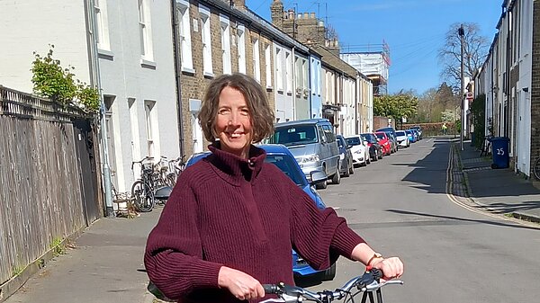 Katie Barron in Newnham