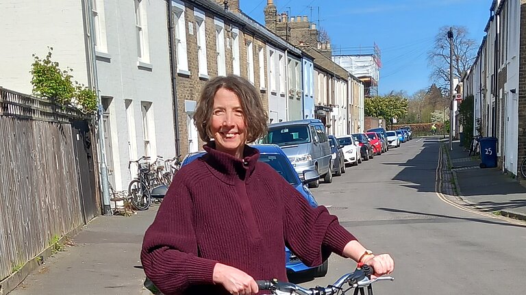 Katie Barron in Newnham