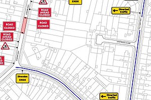 Road Closure on Godwin Way