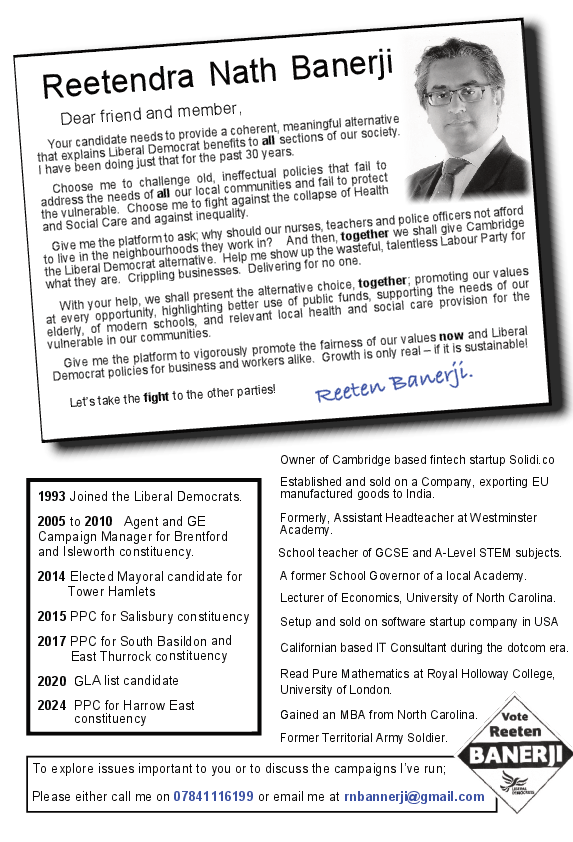 Reetendra Manifesto