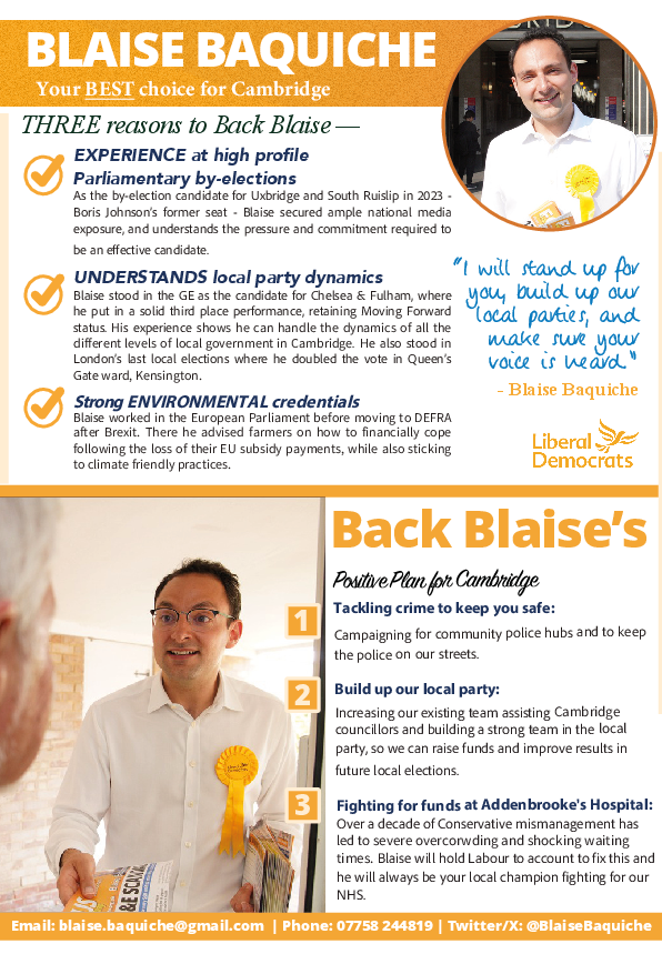 Blaise's Manifesto